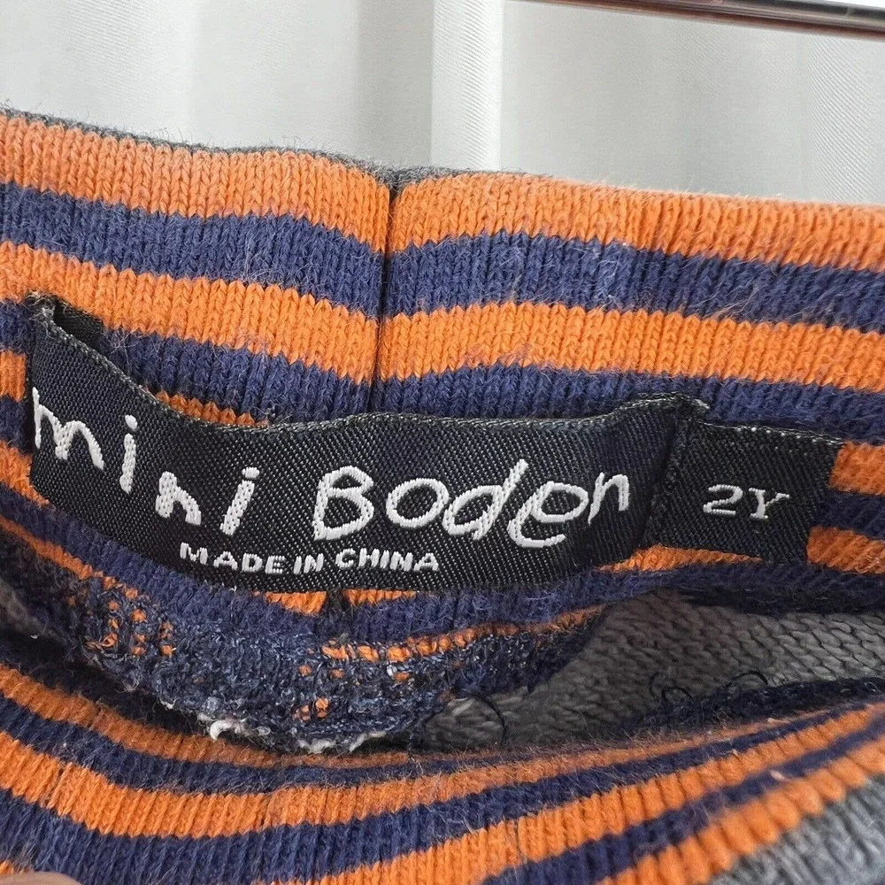 Mini Boden Size 2 Year Blue Pull‎ On Pant